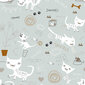 Panzup Cats voodipesukomplekt, 150 x 220, 2 osa цена и информация | Voodipesukomplektid | kaup24.ee