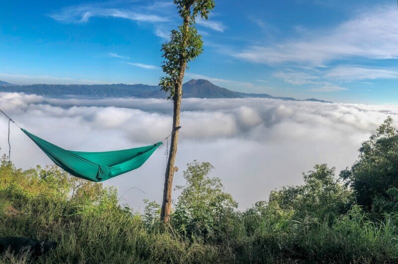 Võrkkiik Ticket to the Moon Lightest Hammock, roheline цена и информация | Matkamööbel | kaup24.ee