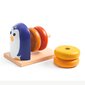 Puidust ladumise mäng - Pingviin, Djeco DJ06218 цена и информация | Imikute mänguasjad | kaup24.ee
