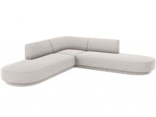 Симметричный угловой диван Micadoni Miley, 220 х 220 х 74, серый цена и информация | Диваны | kaup24.ee