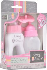 Nuku tarvikute komplekt Tiny Tears, lutt ja pudelid, 11122 цена и информация | Игрушки для девочек | kaup24.ee