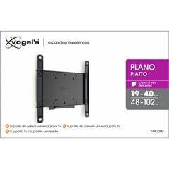 Televiisori kinnitus Vogels MA2000 19-40" цена и информация | Кронштейны и крепления для телевизоров | kaup24.ee