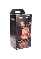 Мастурбатор Signature Strokers Honey Gold Pocket Pussy цена и информация | Секс игрушки, мастурбаторы | kaup24.ee