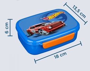 Коробка для сэндвичей Hot Wheels/коробка для ланча цена и информация | Посуда для хранения еды | kaup24.ee