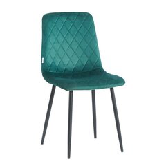 Samettool Restock Orta komplektis 4 tk, roheline hind ja info | Söögilaua toolid, köögitoolid | kaup24.ee