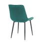 Samettool Restock Lugano komplektis 2, roheline цена и информация | Söögilaua toolid, köögitoolid | kaup24.ee