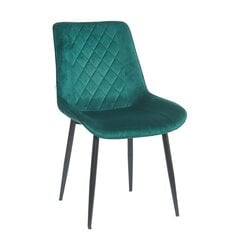 Бархатное кресло Restock Lugano комплект из 2 шт., зеленый цена и информация | Стулья для кухни и столовой | kaup24.ee