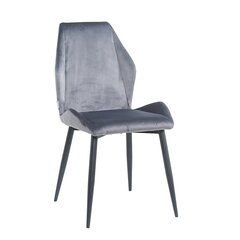 Бархатное кресло Restock Garda комплект из 2 шт., серый цена и информация | Стулья для кухни и столовой | kaup24.ee