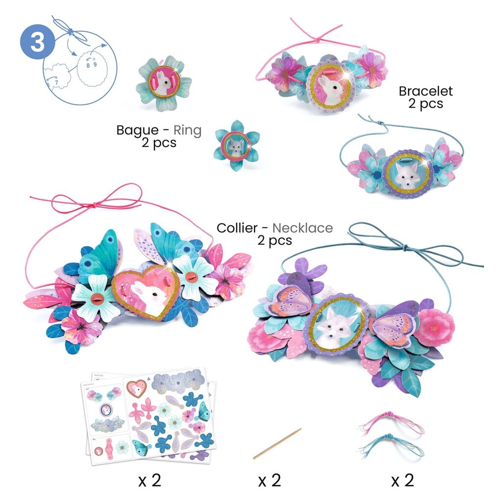 Loominguline komplekt Fairies Djeco DJ07934 hind ja info | Arendavad mänguasjad | kaup24.ee
