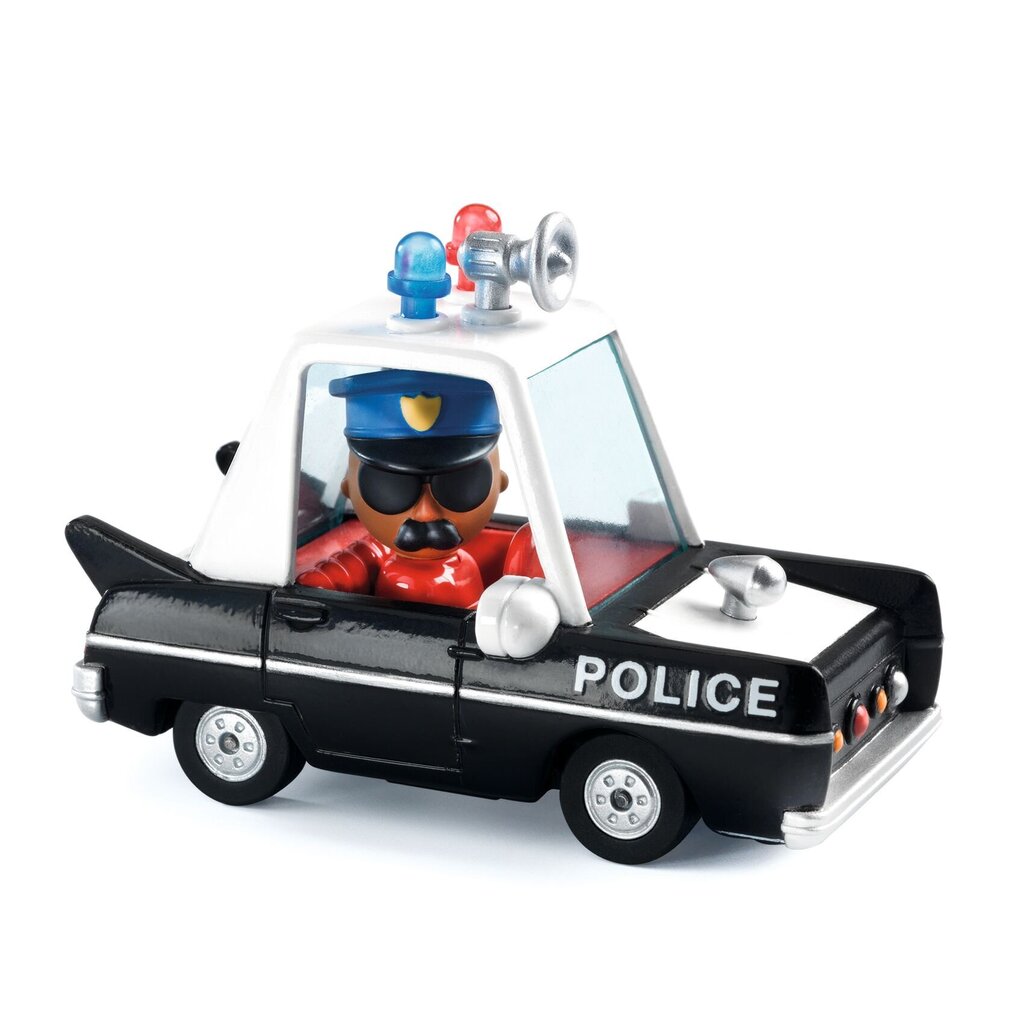 Kiirusta politseiauto, Djeco Crazy Motors DJ05473 hind ja info | Poiste mänguasjad | kaup24.ee