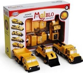 Набор транспортных средств, желтый цена и информация | Игрушки для мальчиков | kaup24.ee