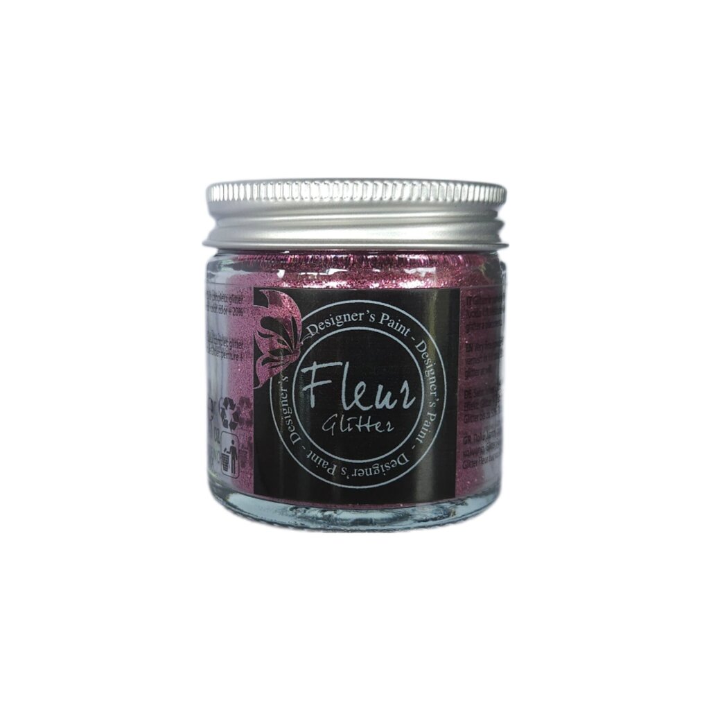 Glitter Fleur Roosa, 40 g hind ja info | Kunstitarbed, voolimise tarvikud | kaup24.ee