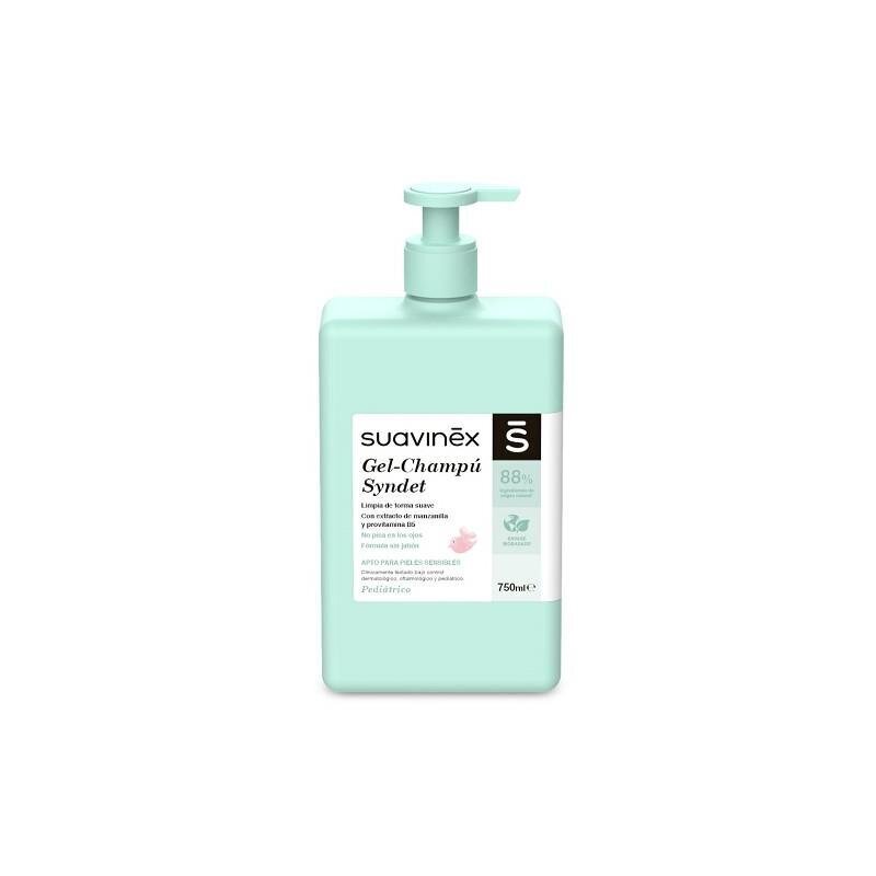 Geel ja šampoon Suavinex Syndet, 750 ml цена и информация | Laste ja ema kosmeetika | kaup24.ee