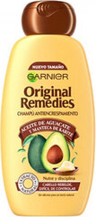 Разглаживающий шампунь Garnier Anti-Frizz Shampoo Original Remedies Garnier, 300 мл цена и информация | Шампуни | kaup24.ee