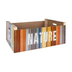 Kaanega säilituskarp Confortime Nature (58 x 39 x 21 cm) цена и информация | Ящики для вещей | kaup24.ee