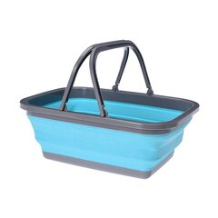 Kokkupandav Riietekorv Ultra Clean (39 x 27 x 28 cm) (39 x 27 x 14,5 cm) hind ja info | Hoiukastid ja -korvid | kaup24.ee