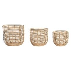 Korvikomplekt DKD Home Decor PP (36 x 36 x 32 cm) цена и информация | Ящики для вещей | kaup24.ee