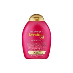 Шампунь против выпадения и ломки волос OGX Кератин (385 ml) цена и информация | Шампуни | kaup24.ee