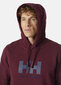 Helly Hansen meeste dressipluus HH LOGO, bordoopunane hind ja info | Meeste pusad | kaup24.ee