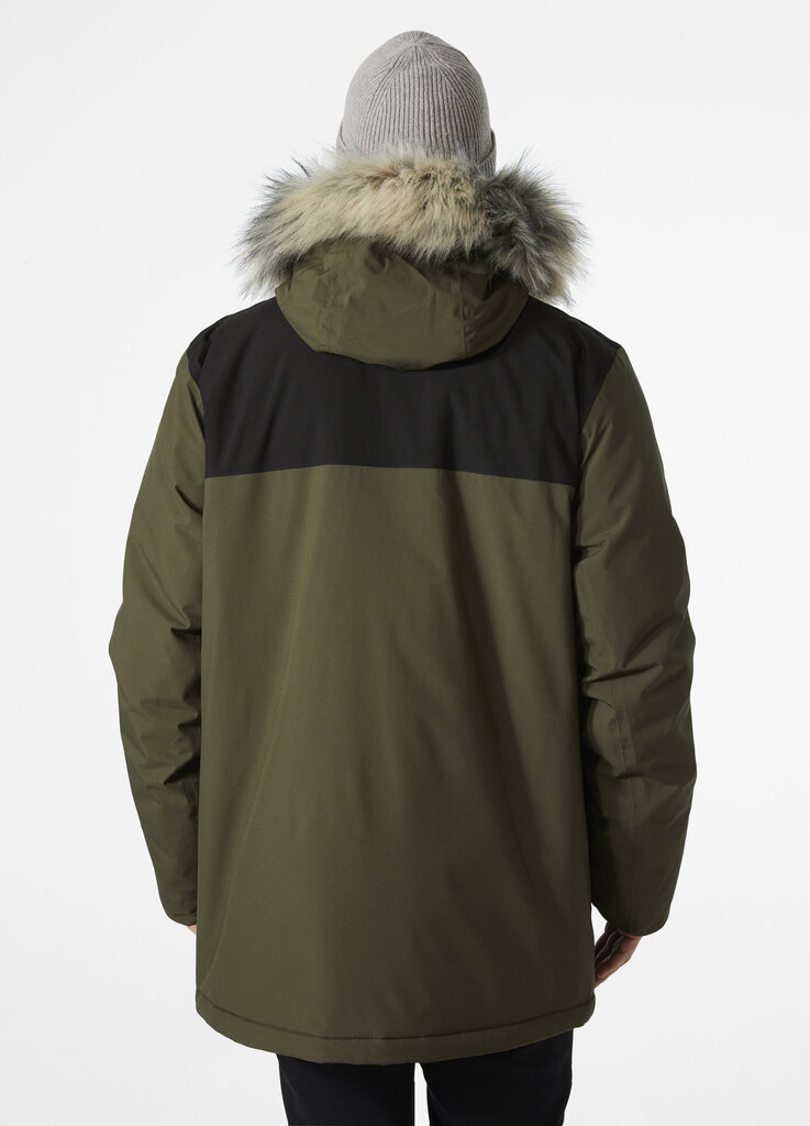 Helly Hansen meeste talveparka PATROL, oliiviroheline hind ja info | Meeste joped | kaup24.ee