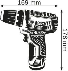 Aku trell Bosch GSR 12V-15 0601868101 hind ja info | Akutrellid ja akukruvikeerajad | kaup24.ee