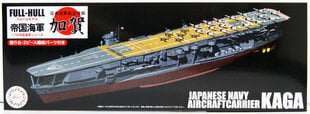 Liimitav mudel Fujimi KG-22 IJN Aircraft Carrier Kaga Full Hull Model 51459 1/700 hind ja info | Liimitavad mudelid | kaup24.ee