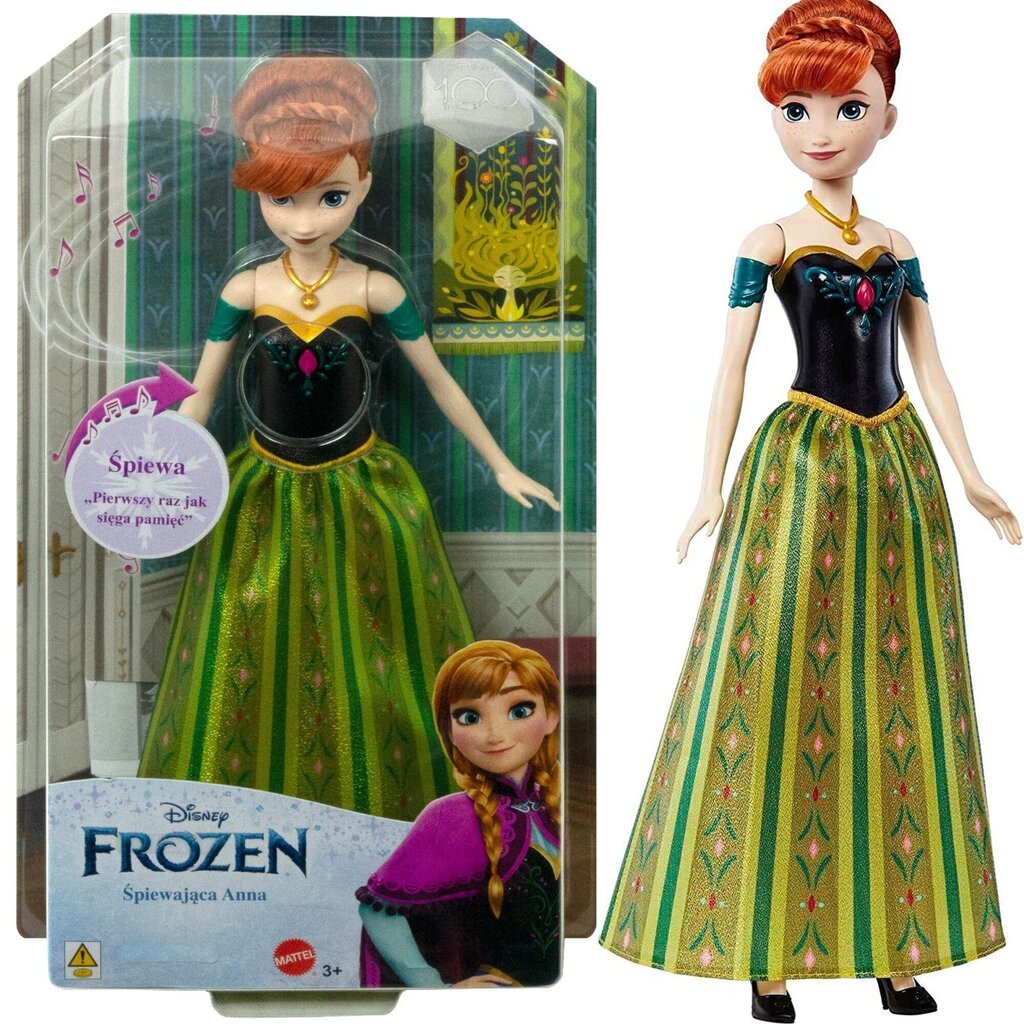 Nukk Anna Frozen 30 cm hind ja info | Tüdrukute mänguasjad | kaup24.ee