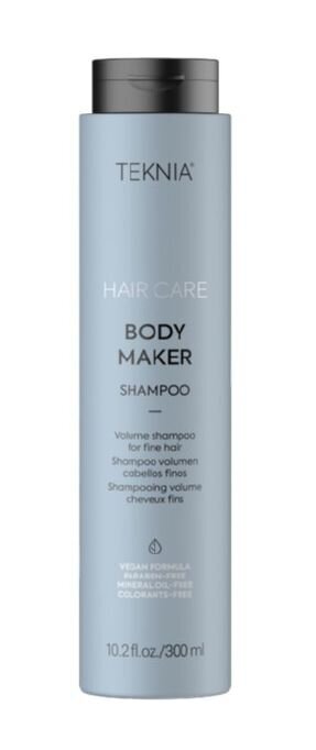 Šampoon Lakmé Teknia Hair Care Body Maker (300 ml) цена и информация | Šampoonid | kaup24.ee
