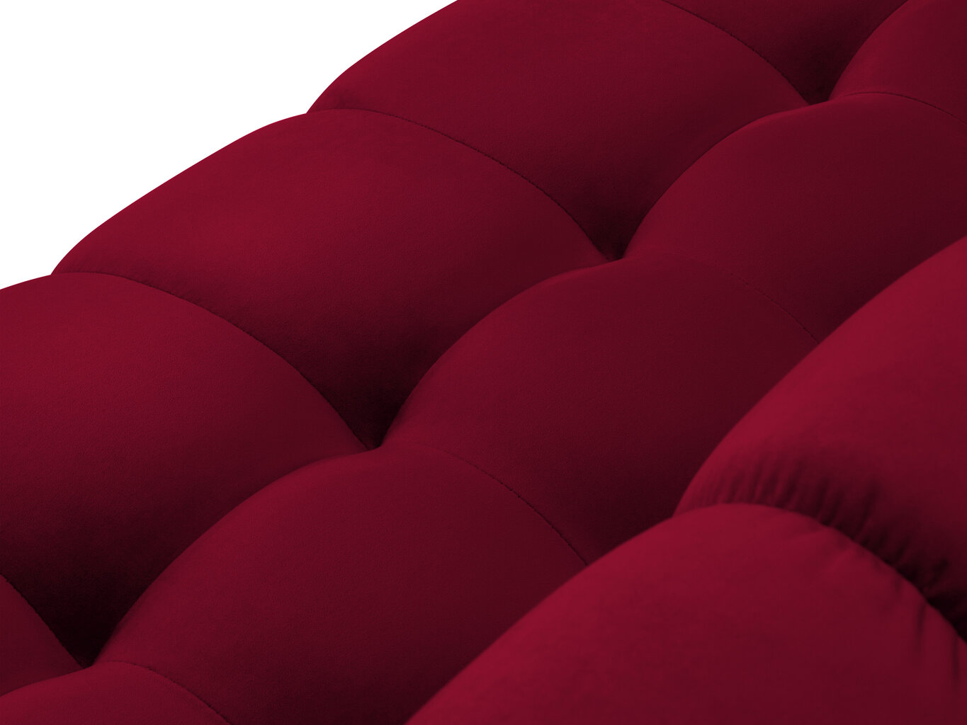Pehme nurgadiivan Cosmopolitan Design Bali 9S-VU, punane/must цена и информация | Nurgadiivanid ja nurgadiivanvoodid | kaup24.ee