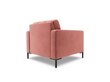Tugitool Cosmopolitan Design Bali 1S-V, roosa/must hind ja info | Tugitoolid ja tugitoolvoodid | kaup24.ee