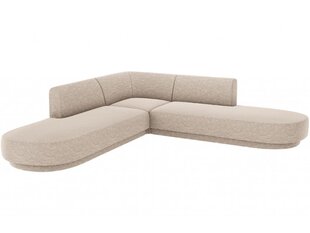 Simetrinė kampinė sofa Micadoni Miley, 220 x 220 x 74, žalia цена и информация | Диваны | kaup24.ee