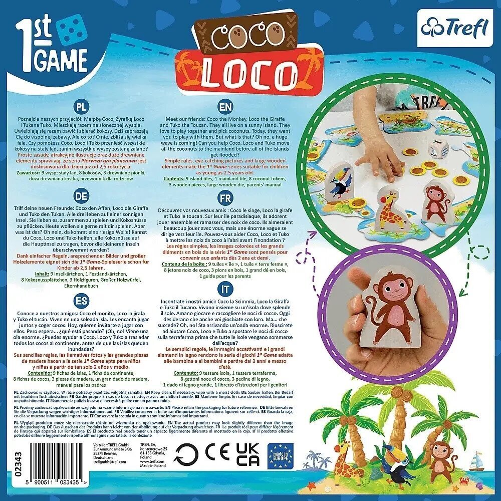 Lauaäng Coco Loco hind ja info | Lauamängud ja mõistatused | kaup24.ee