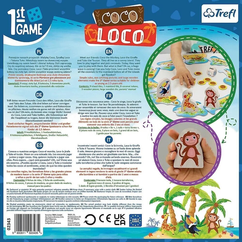 Lauaäng Coco Loco цена и информация | Lauamängud ja mõistatused | kaup24.ee