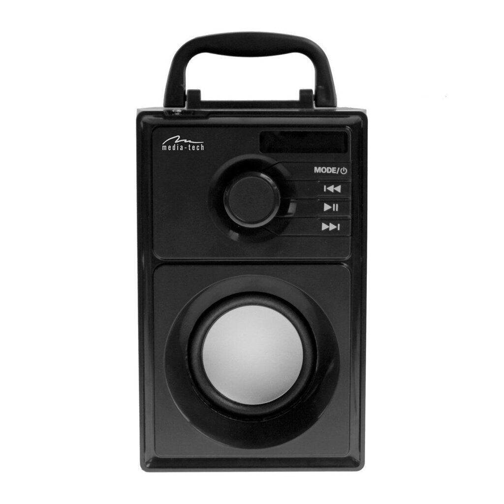 Media-Tech Boombox Silver MT3179 hind ja info | Kõlarid | kaup24.ee