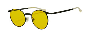 Солнцезащитные очки с металлической оправой для женщин One Wolf UF 122 2 49-21, черные цена и информация | Женские солнцезащитные очки | kaup24.ee