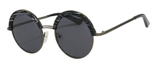 Солнцезащитные очки с металлической оправой для женщин One Wolf UF 116 1 51-20, черные цена и информация | Женские солнцезащитные очки | kaup24.ee