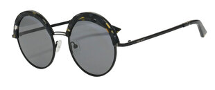 Солнцезащитные очки с металлической оправой для женщин One Wolf UF 116 3 51-20, черные цена и информация | Женские солнцезащитные очки | kaup24.ee