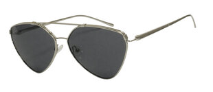 Солнцезащитные очки с металлической оправой для женщин One Wolf UF 145 2 60-15, серебристые цена и информация | Женские солнцезащитные очки | kaup24.ee