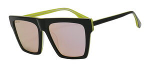 Солнцезащитные очки для женщин One Wolf UF 140 2 54-17, черные & желтые цена и информация | Женские солнцезащитные очки | kaup24.ee