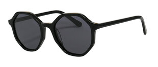 Солнцезащитные очки для женщин One Wolf UF 138 1 52-21, черные цена и информация | Женские солнцезащитные очки | kaup24.ee