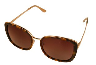 Солнцезащитные очки с металлической оправой для женщин Icone ST 101 C1 54-18, коричневые & золотые цена и информация | Женские солнцезащитные очки | kaup24.ee