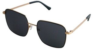 Поляризованные солнцезащитные очки с металлической оправой для женщин Trendy SP 130 C8 55-18, черные & золотые цена и информация | Женские солнцезащитные очки | kaup24.ee