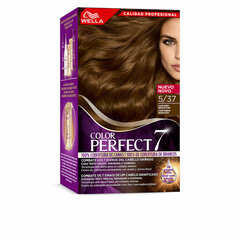 Püsivärv Wella Color Perfect 7 Nº 5/37 Hallid juuksed Pruun 60 ml hind ja info | Juuksevärvid | kaup24.ee
