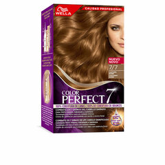 Püsivärv Wella Color Perfect 7 Nº 7/7 Hallid juuksed Pruun 60 ml hind ja info | Juuksevärvid | kaup24.ee