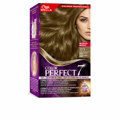 Püsivärv Wella Color Perfect 7 Nº 7/1 Hallid juuksed Tuhkblond 60 ml hind ja info | Juuksevärvid | kaup24.ee