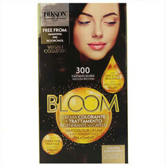 Постоянная краска Bloom Dikson Muster 300 Темно-каштановый цена и информация | Краска для волос | kaup24.ee