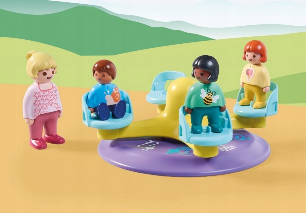 71324 Playmobil 1.2.3: Numbrite karussell hind ja info | Klotsid ja konstruktorid | kaup24.ee