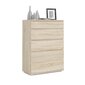 Nova Chest 5 drawers - Parcel Oak structure hind ja info | Kummutid | kaup24.ee