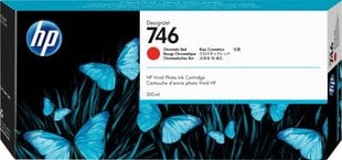 Originaalne Tindikassett HP 746 Punane hind ja info | Tindiprinteri kassetid | kaup24.ee