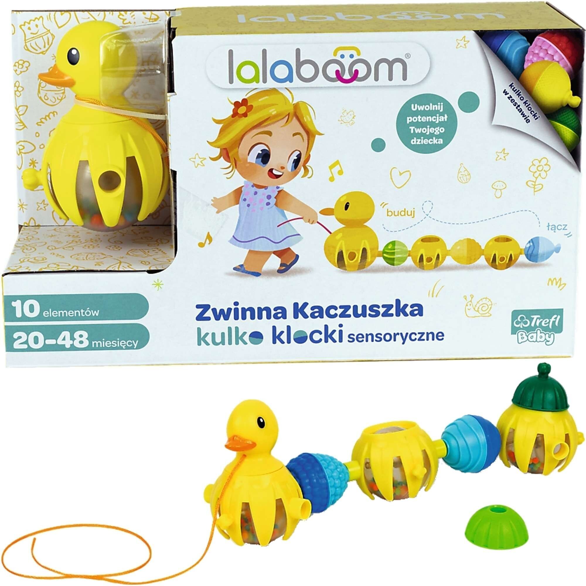 Palliplokid Lalaboom Duck 10 tükki цена | kaup24.ee